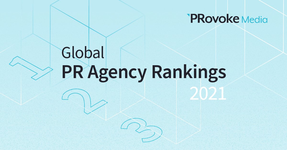 サニーサイドアップグループが「GLOBAL TOP 250 PR AGENCY RANKING 2021」で 世界第