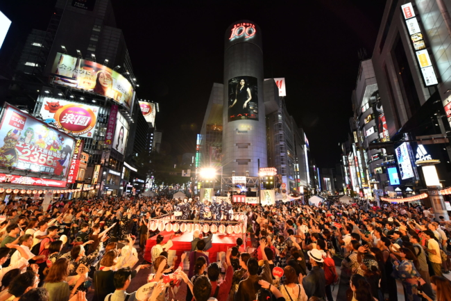 渋谷の新たな夏の風物詩 渋谷盆踊り大会 実績 Pr会社 株式会社サニーサイドアップ Sunny Side Up Inc